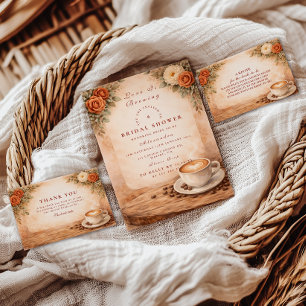 Servilleta De Papel Desayuno Nupcial Amor por el Latte de Otoño