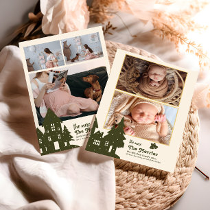 Tarjeta Festiva Foto: Cuanto Más Merrier Nacimiento