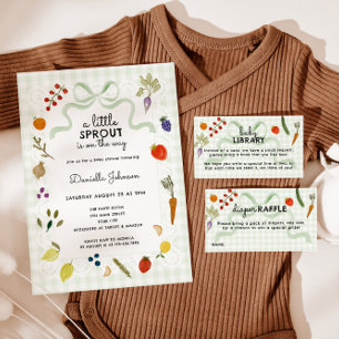 Tarjeta De Recepción Biblioteca de libros de cuadros para bebé Farmers 