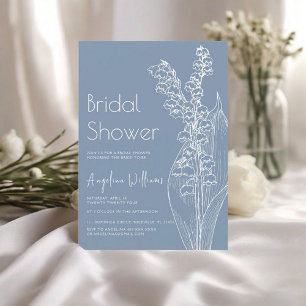 Invitación Lilies of the valley Bridal Shower Invitation