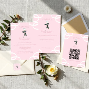 Pegatina Cuadrada Pétalo de Rosa Blanca Regalo de Boda Rosa