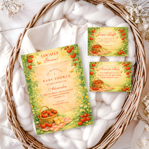 Servilleta De Papel Tomate de Jardín Rústico