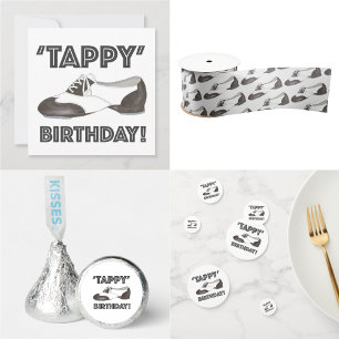 Invitación 'Tappy' Feliz cumpleaños, Fiesta de zapatos de bai