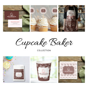 Delantal Cupcake Baker Bakery Chef Comedor