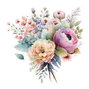Invitación Ducha de Boho Spring Pastel Peony Floral Wedding