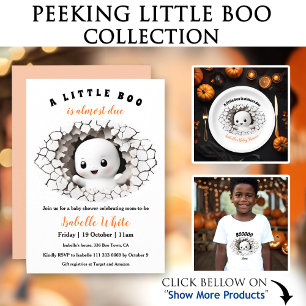 Camiseta Halloween Funny Invitación de bebé fantasma de Pee