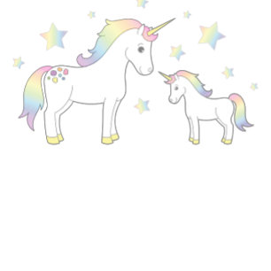 Invitación Cute Unicorn Pastel Rainbow Baby Shower