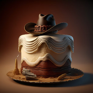 Tarjeta de cumpleaños Cowboy