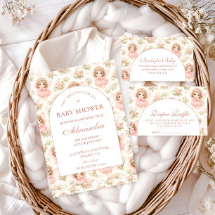Servilleta De Papel Elegante Ducha de Hada Encantada para Bebé