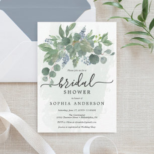 Invitaciones de matrimonio todo en uno de Eucalypt