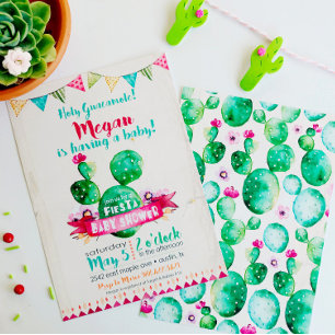 Invitación de Fiesta Baby Shower