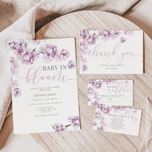 Invitación a la floración del cerezo de Lilac