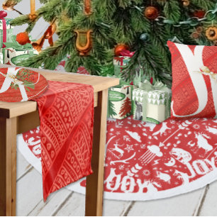 Pegatina Rectangular Vintage Red Berry Winens