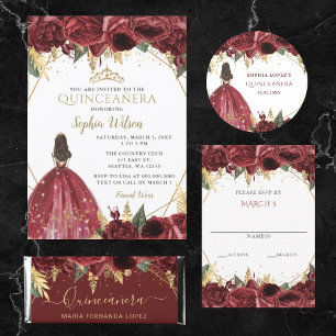 Invitación Quinceañera Quince