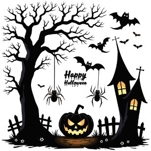 Invitación a la fiesta de calabaza de Halloween