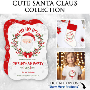 Taza De Café Gigante Cute Santa Claus Navidades Nombre de texto Café Mu