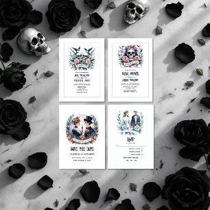 Invitación boda de "Hasta la muerte nos separan"