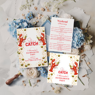 Pegatina Redonda Fiesta de Despedida de Soltera Costera Amor de Lan