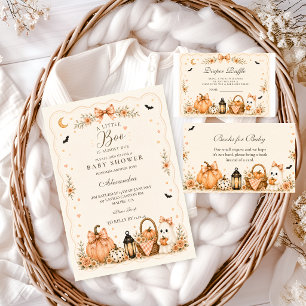 Tarjeta De Recepción Little Boo Está Casi a Punto Sorteo de Pañales de 