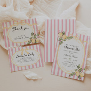 Invitación No puedo esperar para abrazarte   Ducha de Bebé Ci