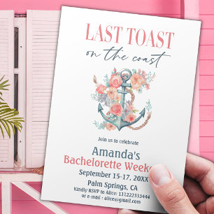 Servilleta De Papel Última tostada Bachelorette Weedkend Decour