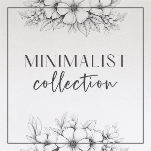 Tarjeta De Recepción Registro de Bodas mínimo