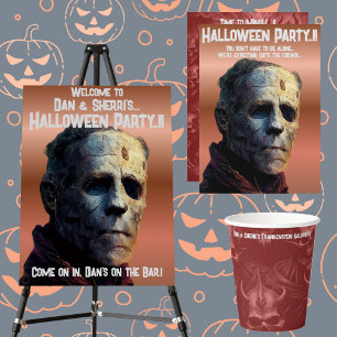 Invitación Partido Frankenstein Halloween