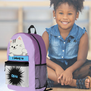 Mochila de nombre de monstruo rojo Bag Buddy