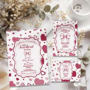 Servilleta De Papel El día de San Valentín Cute SCariño Baby Shower