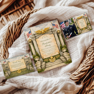 Anuncio Celebración Formal de Graduación Militar con Foto