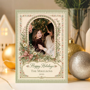 Sello De Caucho Navidad de Cuento de Hadas del Bosque Caprichoso