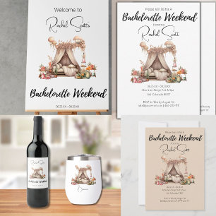 Invitación Fin de semana de la fiesta de la Bachelorette