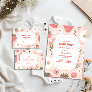 Servilleta De Papel Cute Berry Sweet Pink Coquette