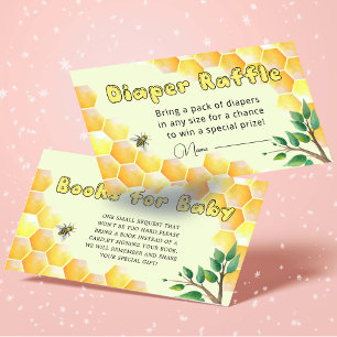 Lámina Lista de cubo de Baby Shower de Honey Bee