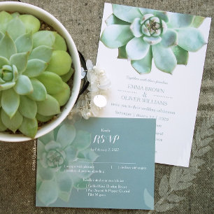 Invitación Boda botánico exitoso de primavera