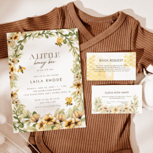 Tarjeta De Recepción Solicitud de libro Bumblebee Honeycomb