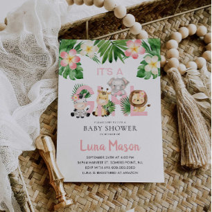 Tarjetas de solicitud de libro de Safari Jungle