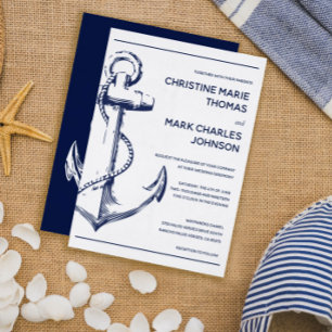 Invitación a la boda de un buque de la Marina Náut
