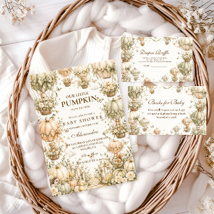 Servilleta De Papel Ducha de Bebé Calabacita Encantada