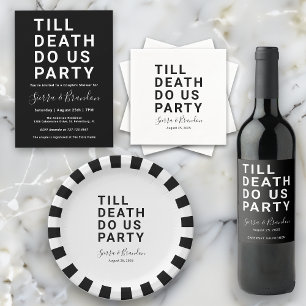 Invitación Funny hasta la muerte ¿la ducha de la pareja de Fi