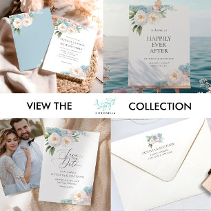 SERVILLETA DE PAPEL BODA MONOGRAMA DE FLORES DE FLORES DE ROPA AZUL SU