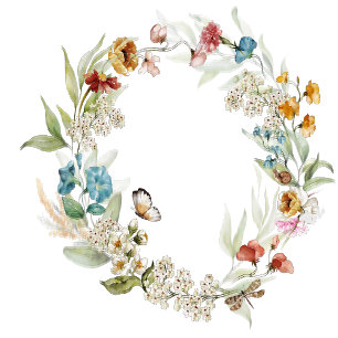 Mini Frasco Baby Shower Floral Drop Mini