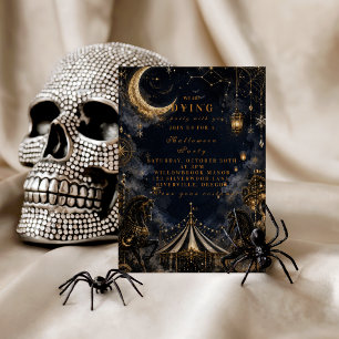 Invitación Fiesta de Carnaval Gótico de Halloween