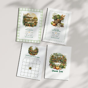 Tarjeta De Agradecimiento Cumpleaños del mercado de agricultores rusos culti