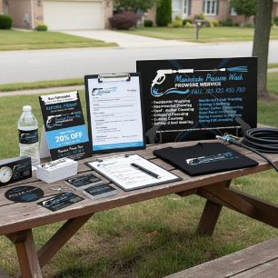 Tarjeta De Visita Limpieza del limpiador del lavado de la energía de