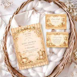 Servilleta De Papel Ducha de Bebé Amante del Café