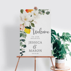 Invitación a la boda de Magnolia Citrus