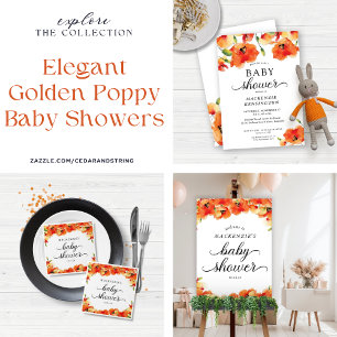Invitación a Baby Shower del verano del programa G