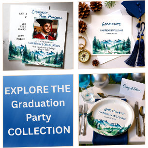 Invitación Fiesta de Graduación de Aventura Forja Tu Propio C