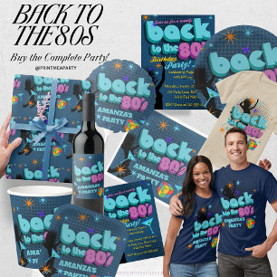 De vuelta a la invitación de la fiesta de cumpleañ